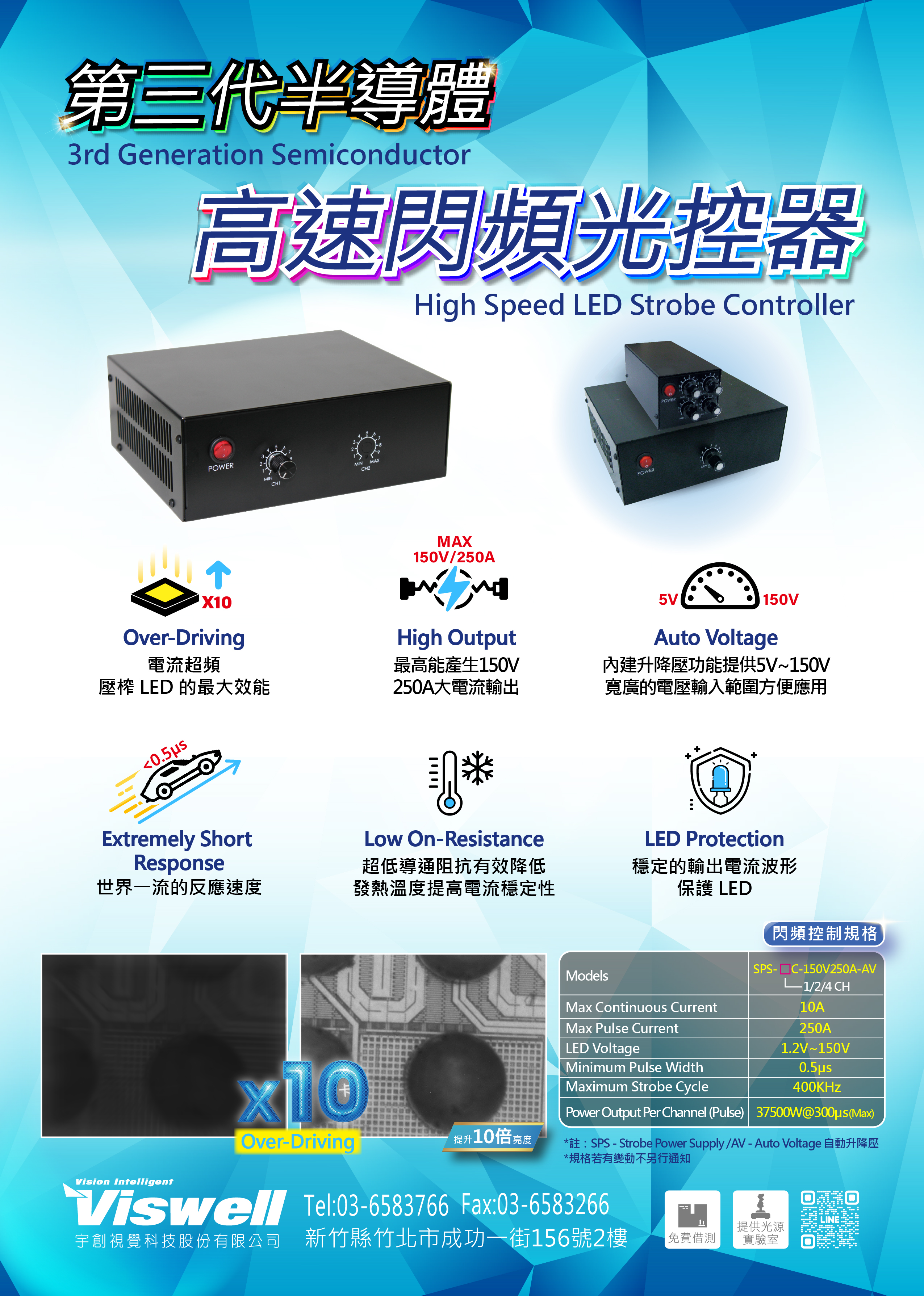 高速閃頻調光器